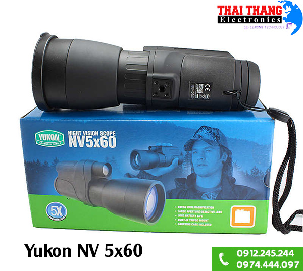 Ống nhòm hồng ngoại ban đêm Yukon NV 5x60