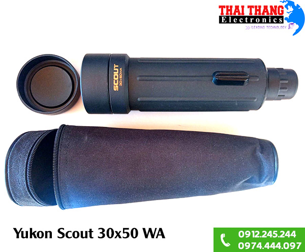 Ống nhòm một mắt siêu zoom Yukon Scout 30x50WA
