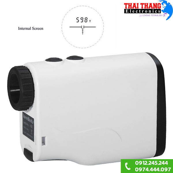 Ống nhòm đo khoảng cách có màn hình 600m