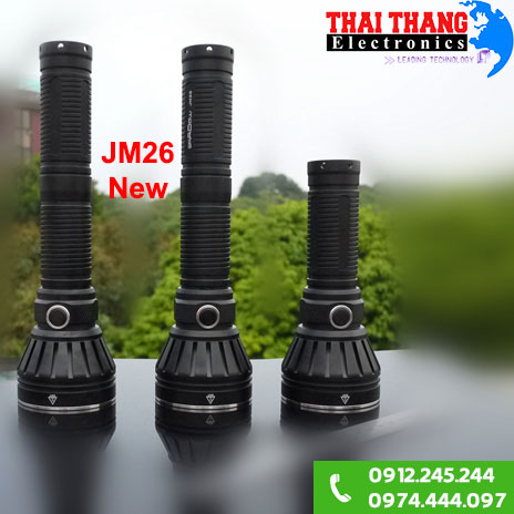 Đèn pin siêu sáng Shadow JM26 loại dài