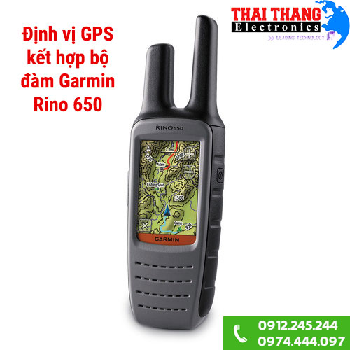 Định vị kèm bộ đàm cầm tay Garmin Rino 650