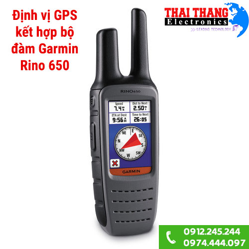 Định vị kèm bộ đàm cầm tay Garmin Rino 650