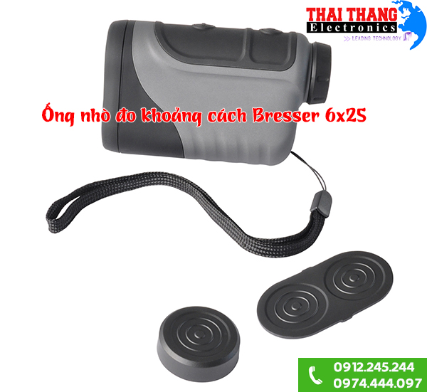 Ống nhòm đo khoảng cách cầm tay Bresser 6x25 800m