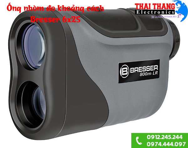 Ống nhòm đo khoảng cách cầm tay Bresser 6x25 800m