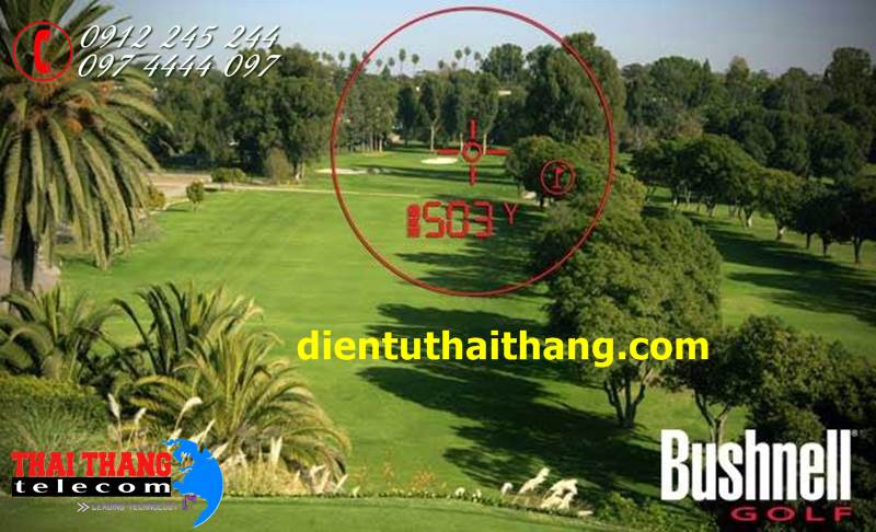 Ống nhòm đo khoảng cách chơi Golf Bushnell Pro X7 Slope