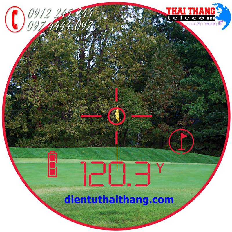 Ống nhòm đo khoảng cách chơi Golf Bushnell Pro X7 Slope