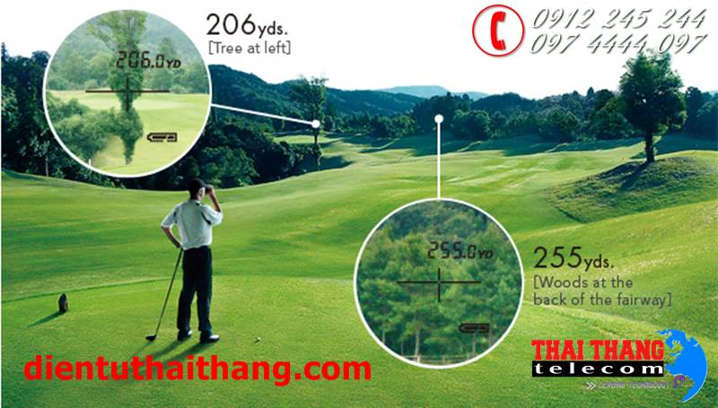 Ống nhòm đo khoảng cách chơi Golf Bushnell Pro X7 Slope