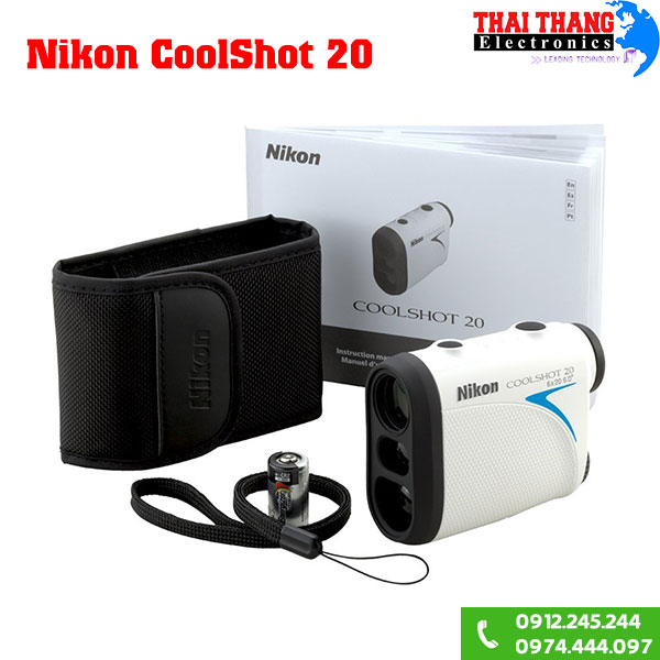 Ống nhòm đo khoảng cách giá rẻ Nikon CoolShot 20
