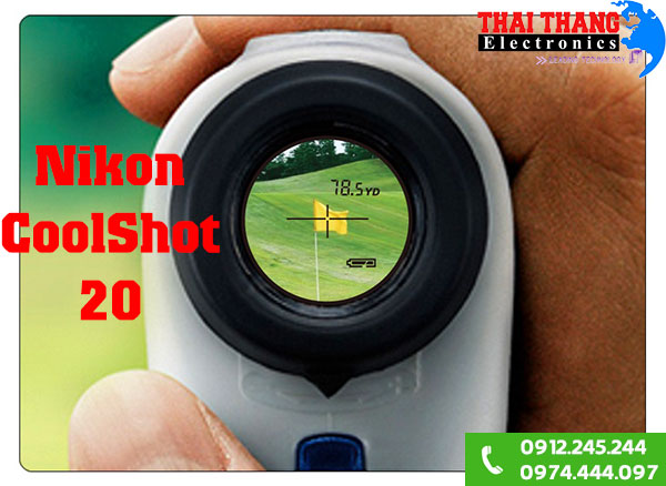 Ống nhòm đo khoảng cách giá rẻ Nikon CoolShot 20