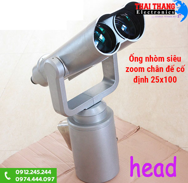 Ống nhòm siêu zoom ngắm cảnh GBCN25x100 chân cố định