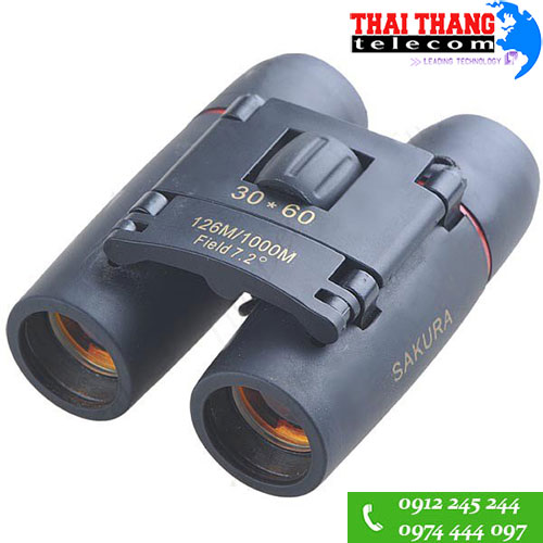 Ống nhòm sakura 30x60 hai mắt giá rẻ