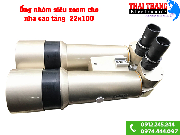 Ống nhòm nhìn xa siêu zoom 22x100