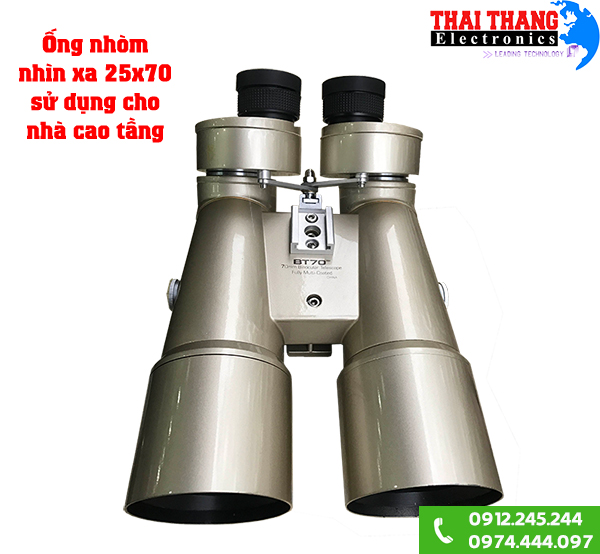 Ống nhòm nhìn xa 25x70 cho nhà cao tầng