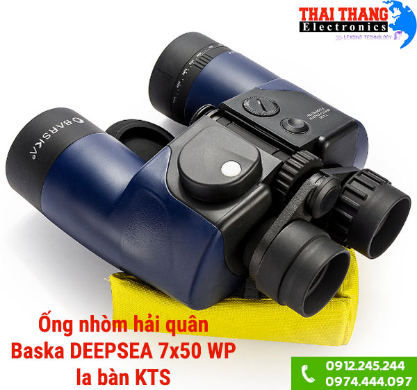 Ống nhòm hải quân Baska DeepSea 7x50 WP la bàn KTS