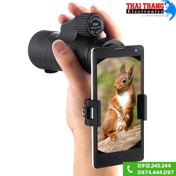 Ống nhòm 10x50 gắn điện thoại