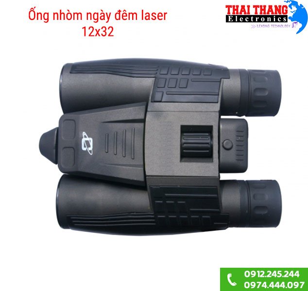 ống nhòm nhìn ngày đêm laser 12x32