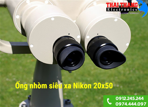 Ống nhòm nhìn xa siêu khủng Nikon 20x120