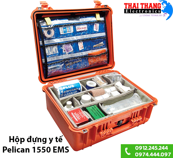 Hộp đựng dụng cụ y tế Pelican 1550 EMS