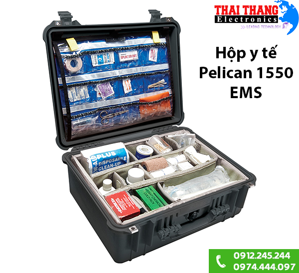 Hộp đựng dụng cụ y tế Pelican 1550 EMS