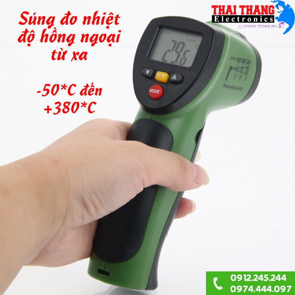 Súng đo nhiệt độ hồng ngoại F380 Germany
