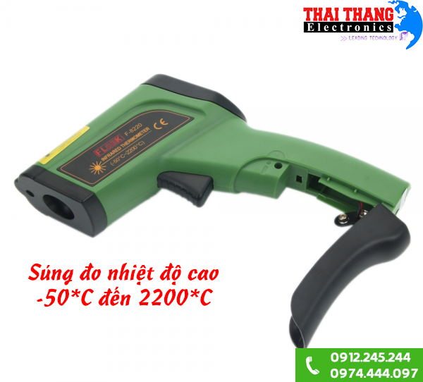 Súng đo nhiệt độ từ xa 2200 độ sản xuất tại Đức