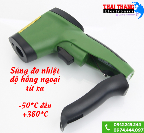 Súng đo nhiệt độ hồng ngoại F380 độ C Germany
