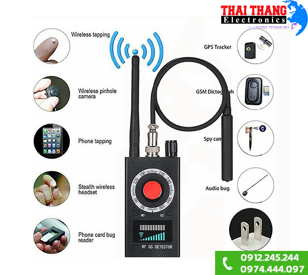 Thiết bị phát hiện camera điện thoại camera K18