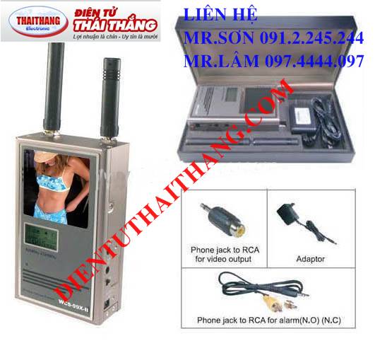 THIẾT BỊ PHÁT HIỆN CAMERA QUAY LÉN CÓ MÀN HÌNH