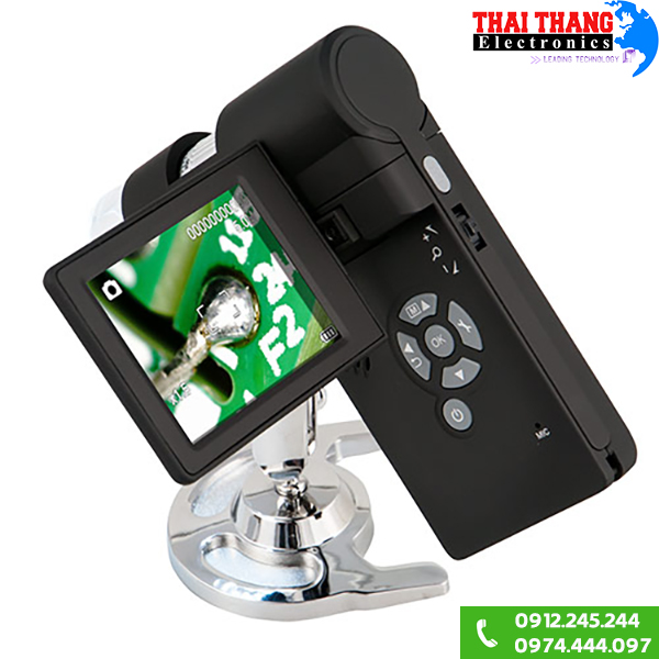 Kính hiển vi điện tử cầm tay có màn hình MBM405
