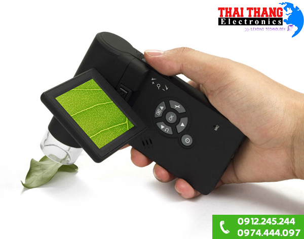 Kính hiển vi điện tử cầm tay có màn hình MBM405