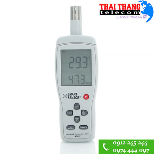 Máy đo độ ẩm nhiệt độ AS837 chính hãng