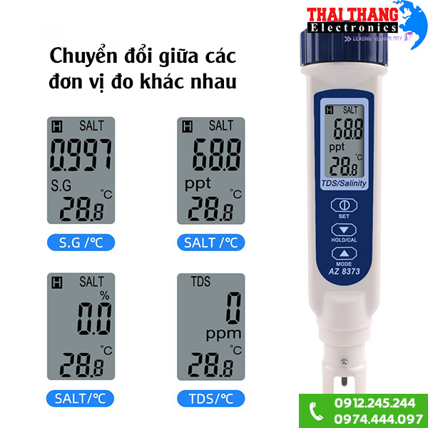 Bút đo độ mặn của nước AZ8373