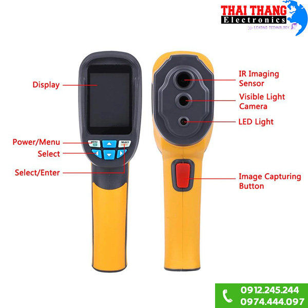 Camera ảnh nhiệt Hti Ht-02D -20 đến 300 độ C