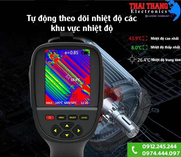 Camera ảnh nhiệt ST9450 450 độ C