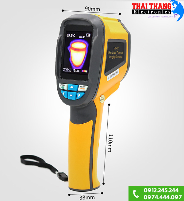 Camera ảnh nhiệt chuyên dụng Hti HT-02