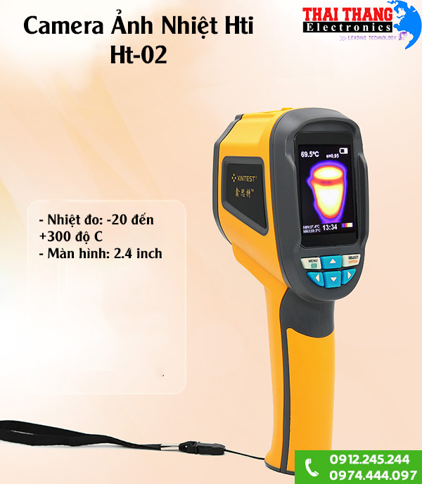 Camera ảnh nhiệt chuyên dụng Hti HT-02