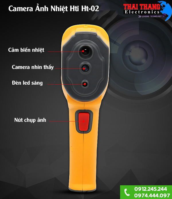 Camera ảnh nhiệt chuyên dụng Hti HT-02