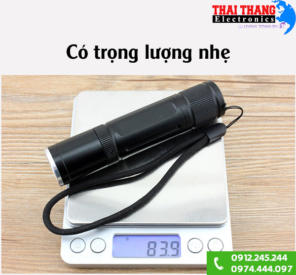 Đèn pin chiếu tia cực tím Winning Light UV14-TT