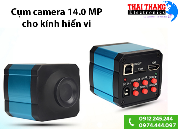 Kính hiển vi công nghiệp 14MP có màn hình 105