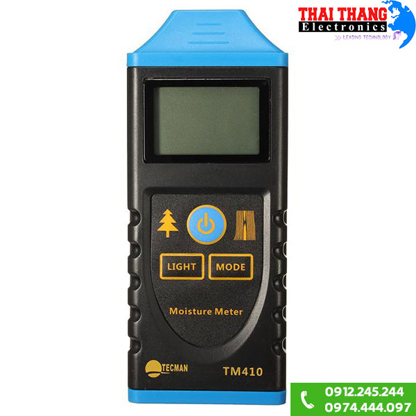 Máy đo độ ẩm gỗ mùn cưa, bột gỗ, giấy TM410