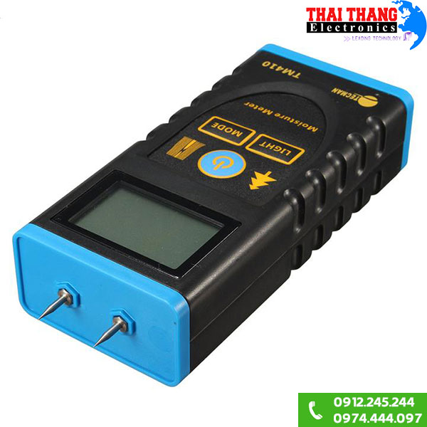 Máy đo độ ẩm gỗ mùn cưa, bột gỗ, giấy TM410
