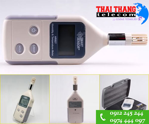 máy đo nhiệt độ và độ ẩm trong không khí AR827