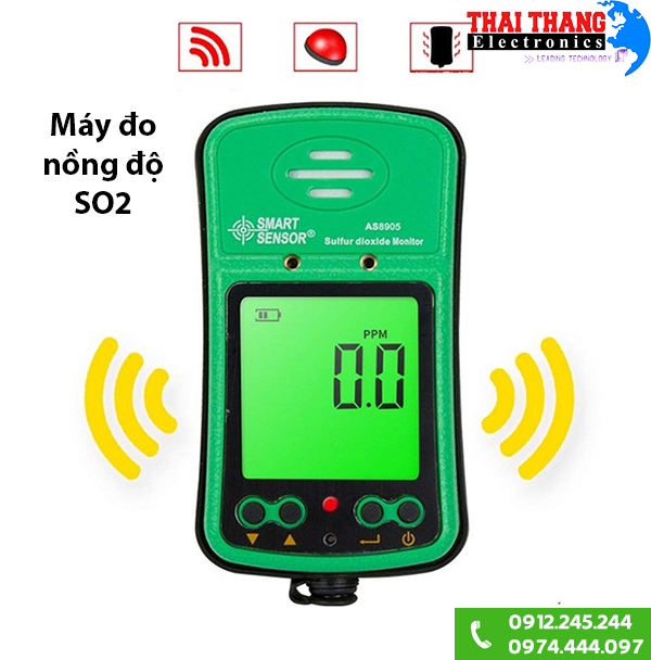 Máy đo nồng độ khí SO2 trong không khí AS8805