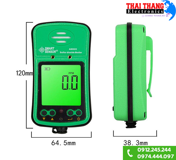 Máy đo nồng độ khí SO2 trong không khí AS8805