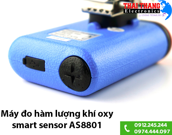 Máy đo nồng độ khí Oxy O2 AS8801