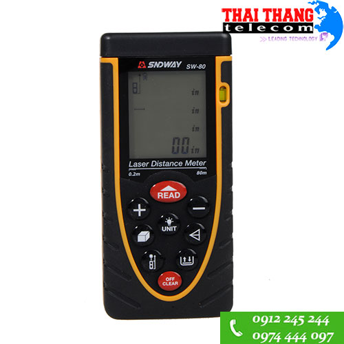 Máy đo khoảng cách laser 80m SW-80