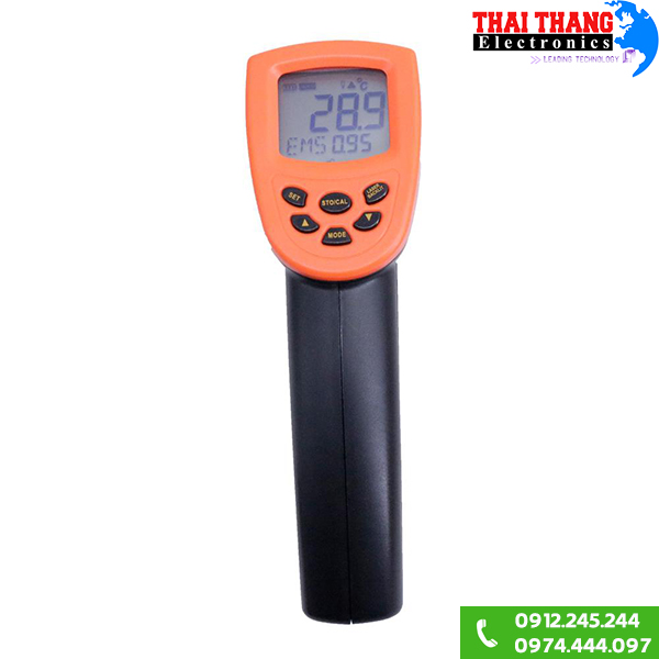 Súng đo nhiệt độ hồng ngoại Smart Sensor AR882 -18 đến 1650 độ