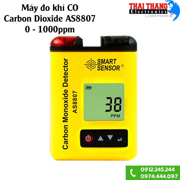 Máy đo nồng độ khí CO trong không khí AS8807
