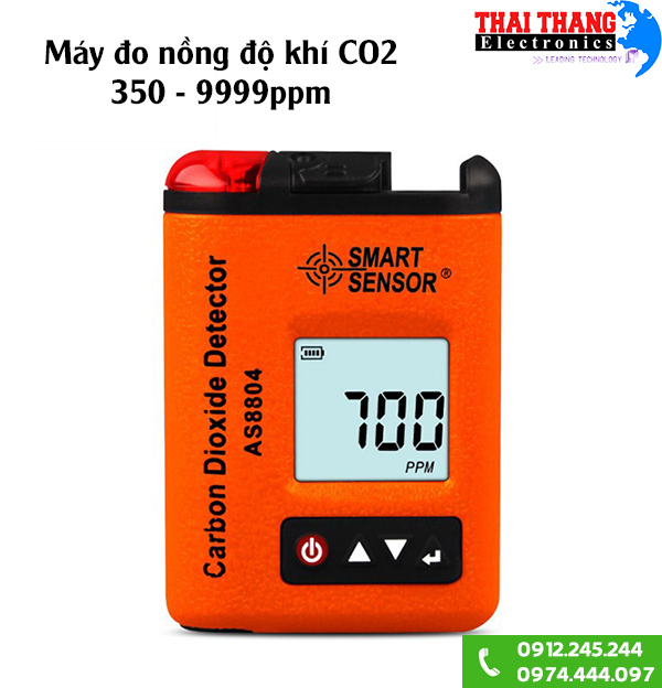 Máy đo đơn khí CO2 cầm tay AS8804