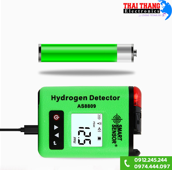 Máy đo nồng độ khí H2 trong không khí AS8809